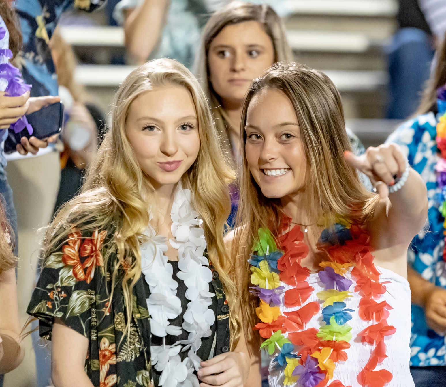 Friday night high school football action